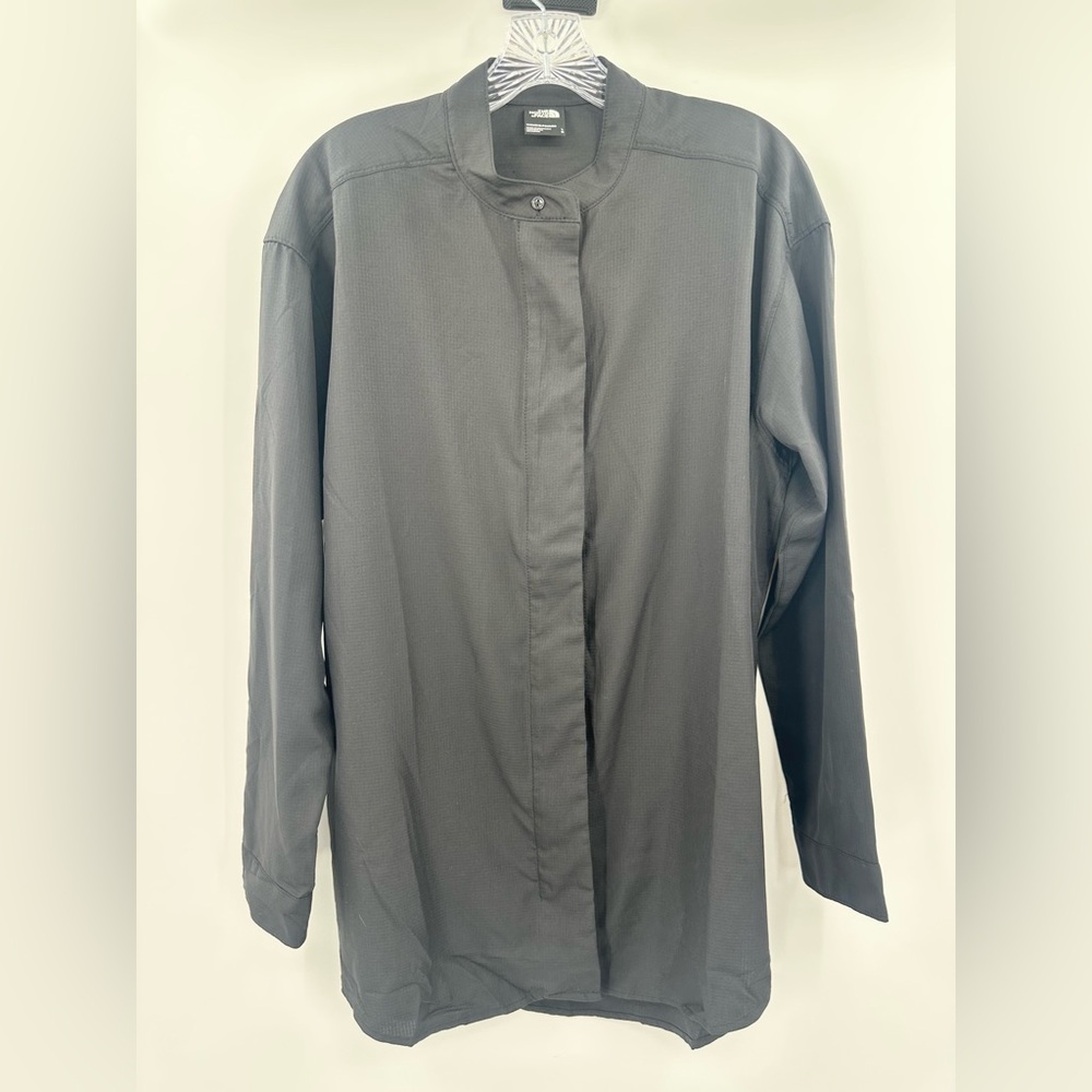 The North Face Women's XPLR City Long Sleeve Button Up Shirt‎ Size Large